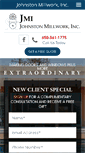 Mobile Screenshot of johnstonmillwork.com
